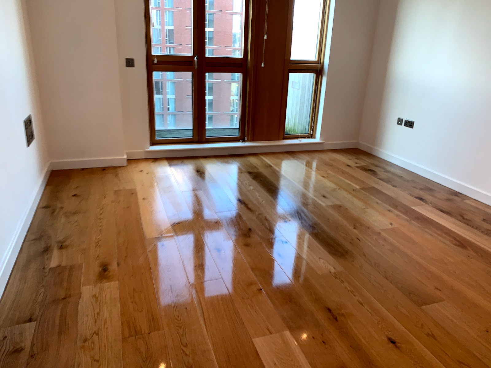 Cleaning work in Bury home